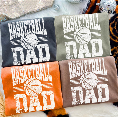 Basketball Dad distressed
