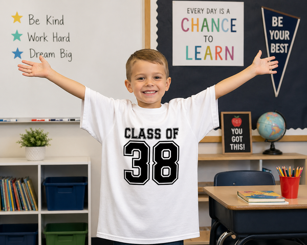 Class of 38 Future graduate shirt