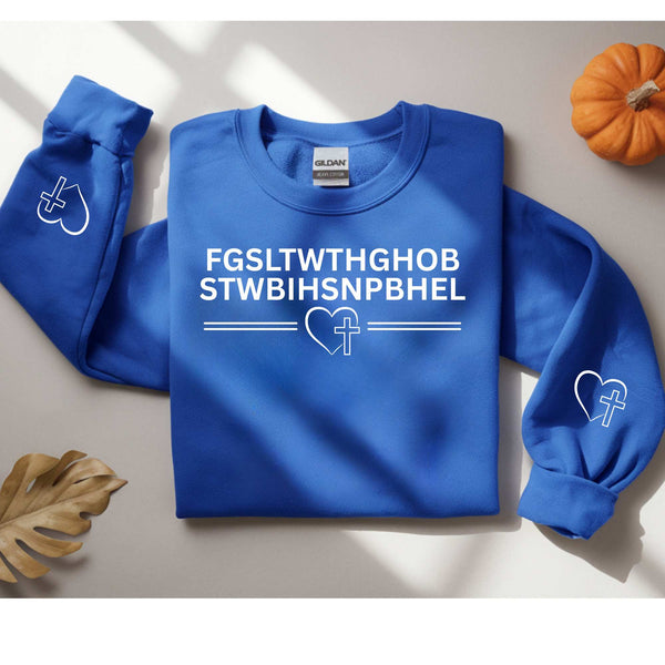 John 3:16 acronym shirt