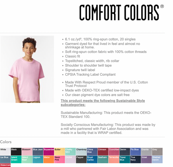 Custom Notebook Name Shirt -  Youth