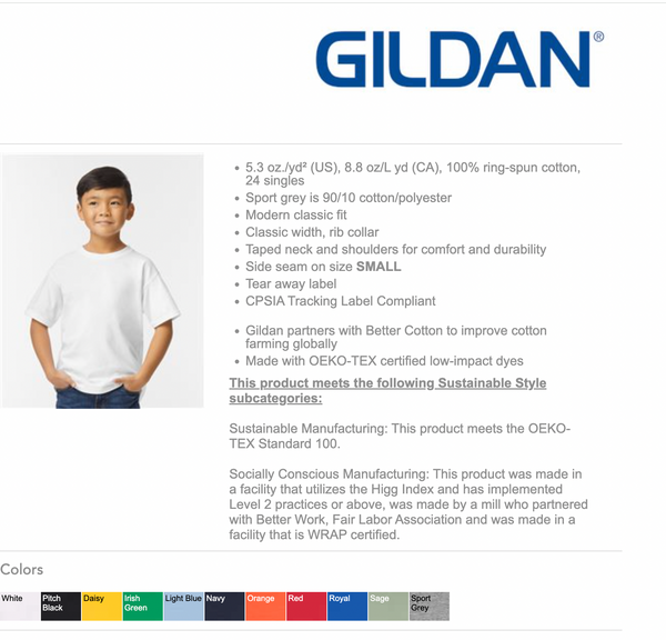 Custom Notebook Name Shirt -  Youth