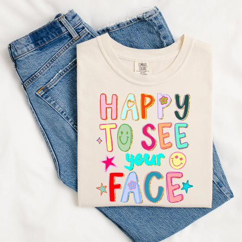 Happy to See Your Face doodle