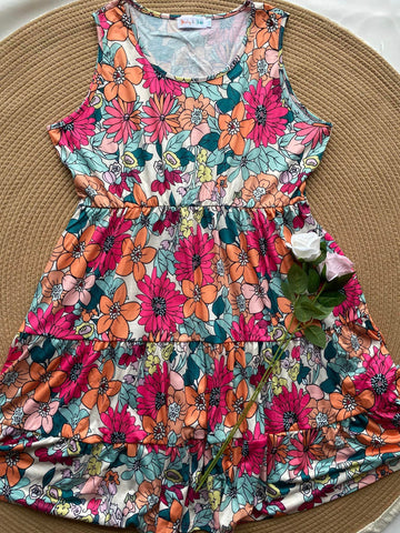 CLEARANCE Ally tiered dress