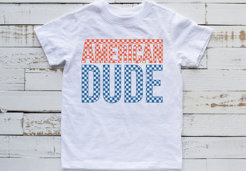 American Dude checkered
