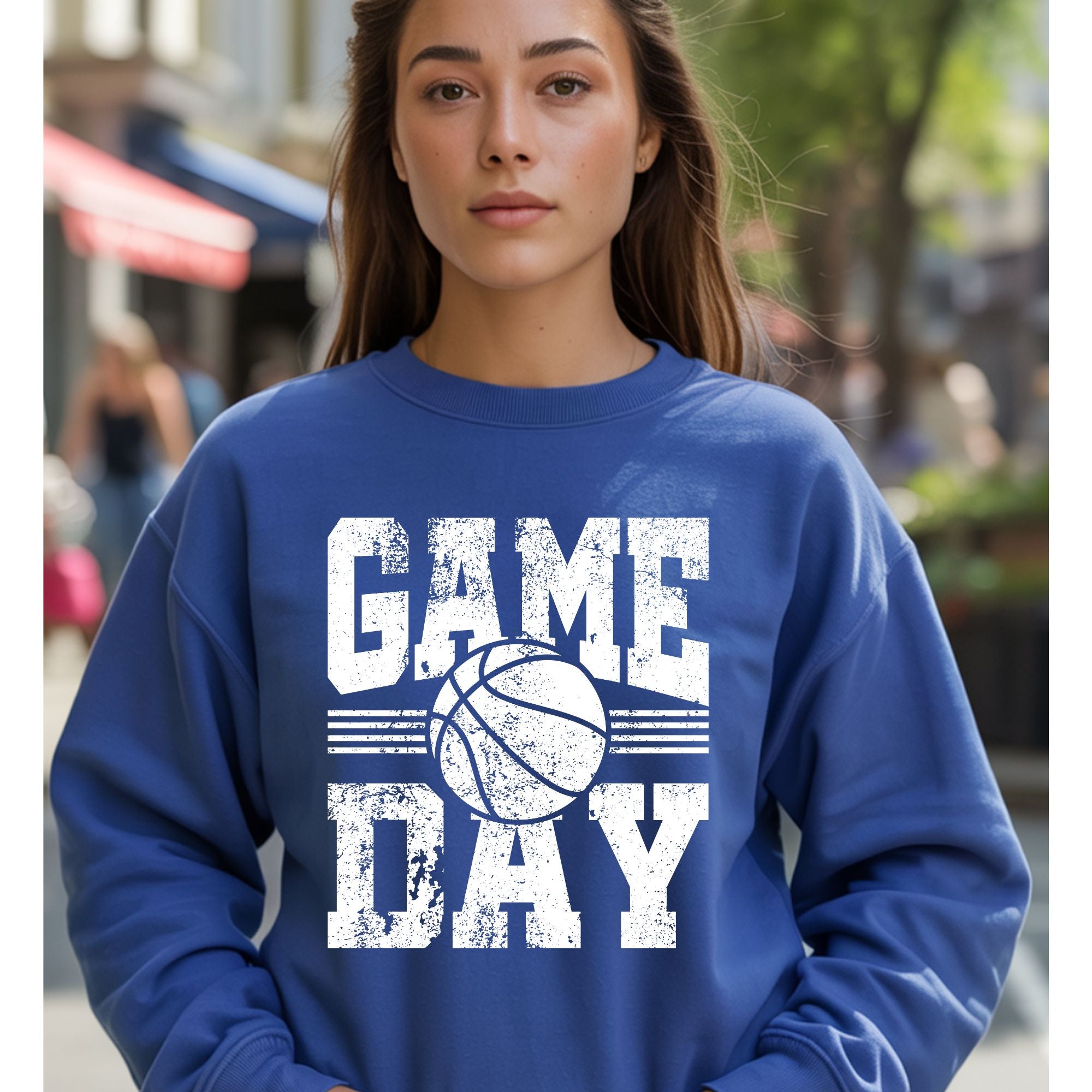 Basketball Game Day  (3 ink colors)