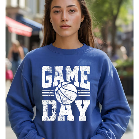 Basketball Game Day  (3 ink colors)