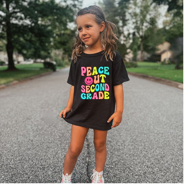 Peace Out Grade Tees