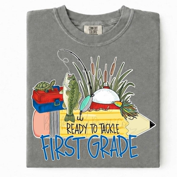 Boys Fishing Grade Tees