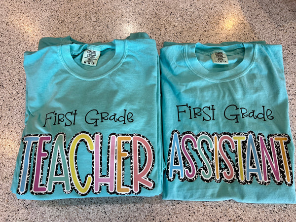 Teacher Grade Tees.