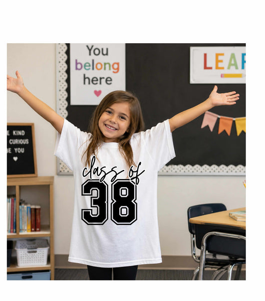 Class of 38 Future graduate shirt