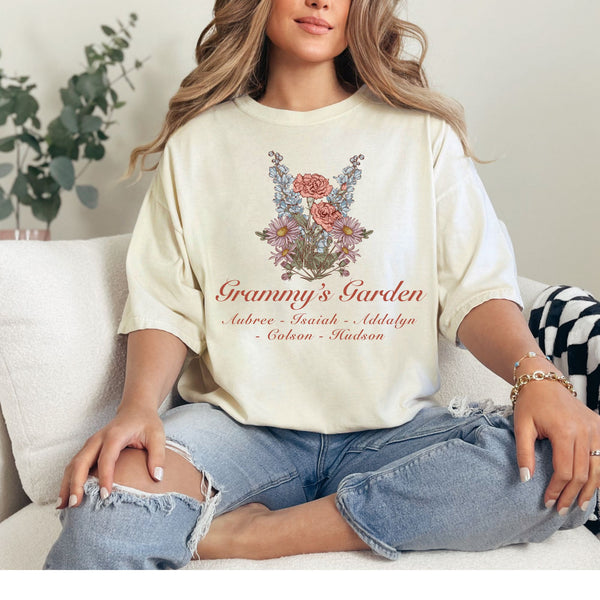 Birth month Flower tees