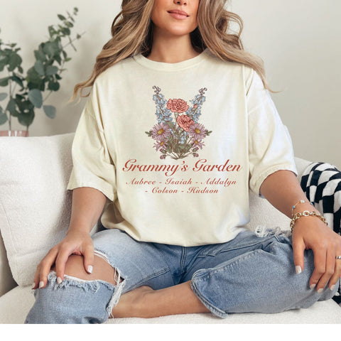 Birth month Flower tees