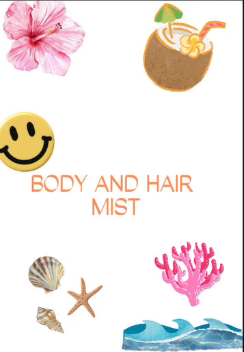 Body Mist Ready to Ship