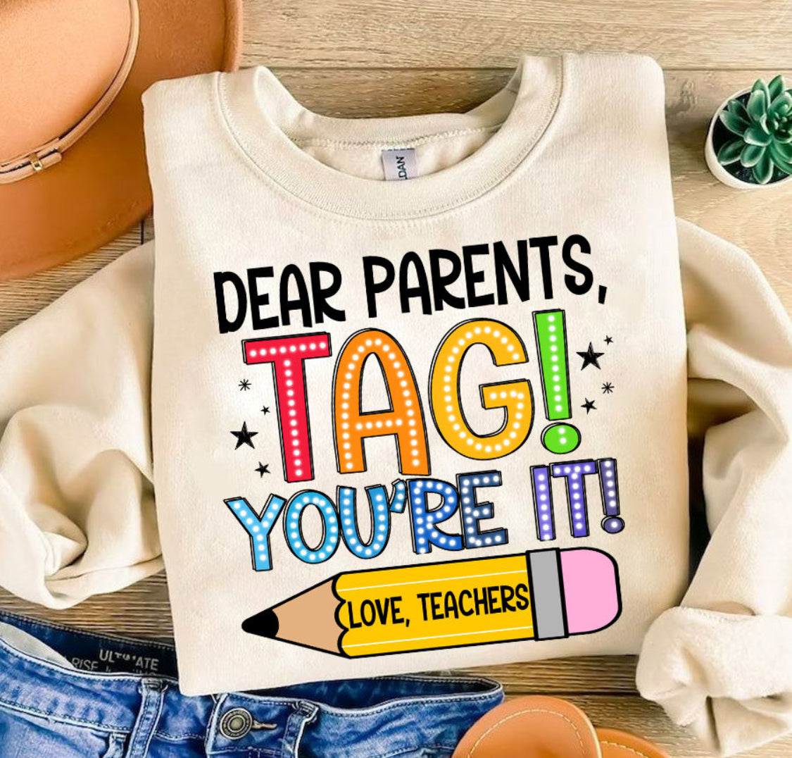 Tag You’re It Tee