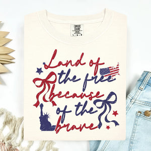 Land of the Free because of the Brave