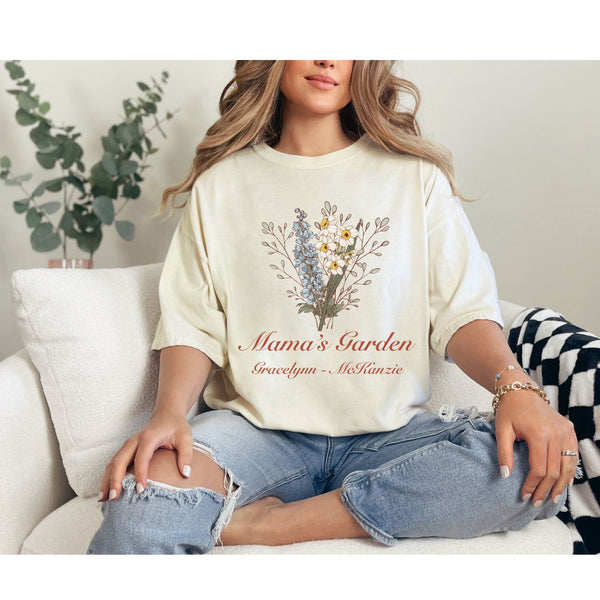 Birth month Flower tees