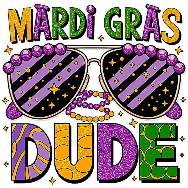 Mardi Gras - shirts or tote bags