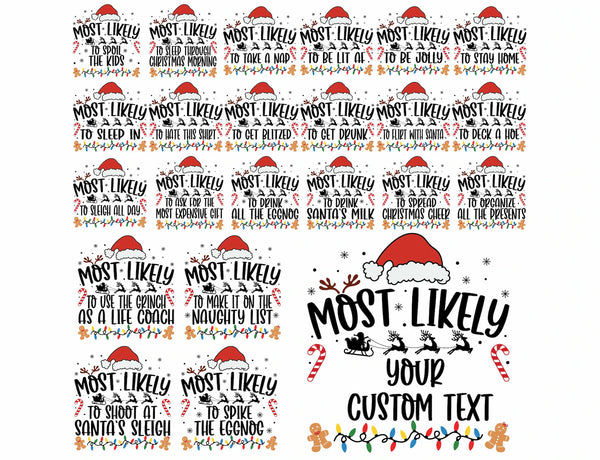 Most Likely Christmas Shirts