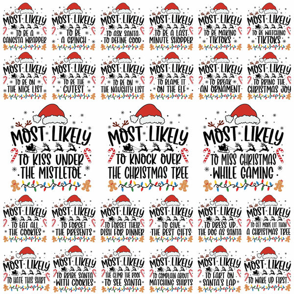 Most Likely Christmas Shirts