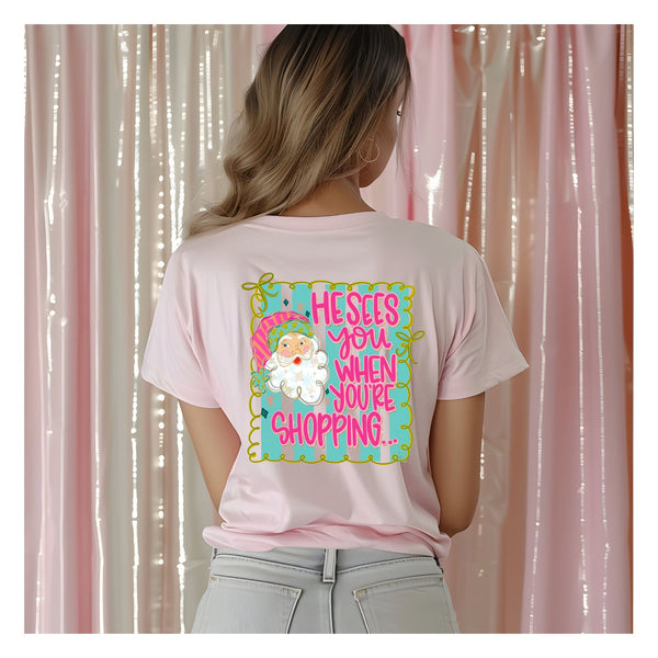 He Sees You When You Are Shopping