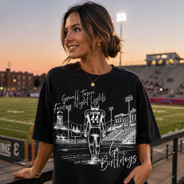 Small Town CUSTOMIZEABLE Football
