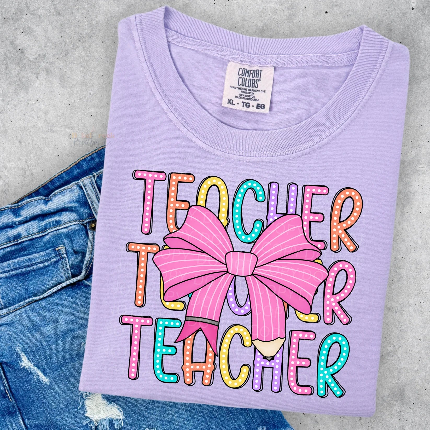 Teacher repeat with bow