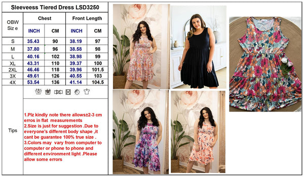 CLEARANCE Ally tiered dress