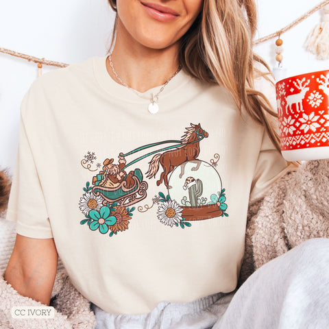 Western Santa & Sleigh