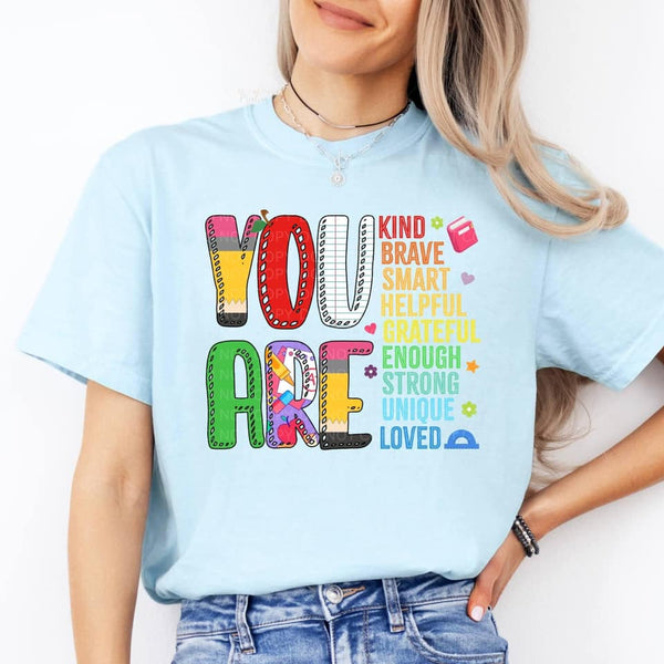 Kids Back to School Tee Collection